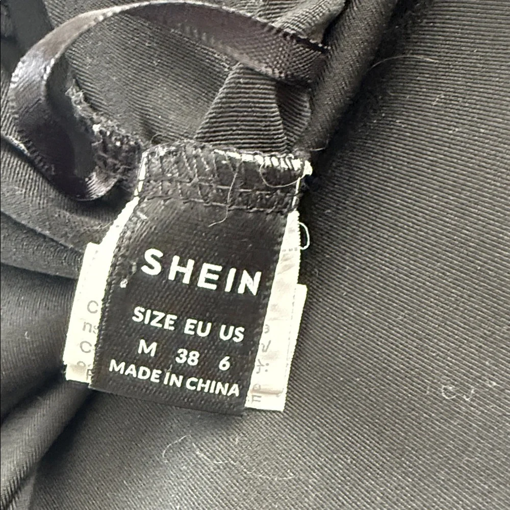 SHEIN Elegant Black flare yoga pants - Picture 2 of 3